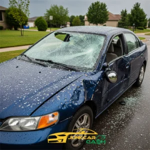 How to sell a hail damaged car