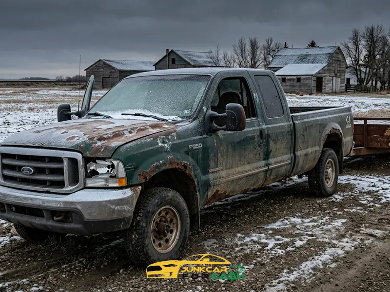 A photo of Ford in dirtroad