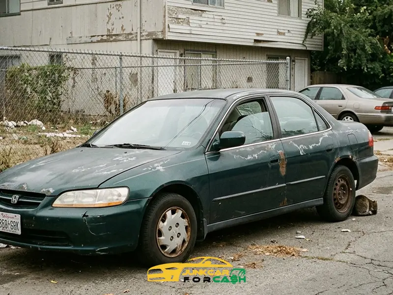 A random car parked (Honda)