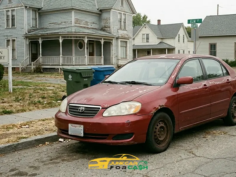 A random toyota in Delacour