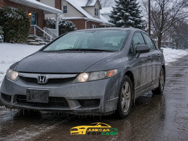 A Honda in Millarville