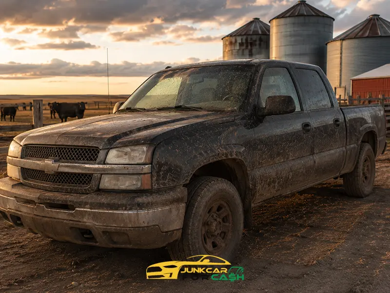A used up ford in three hills