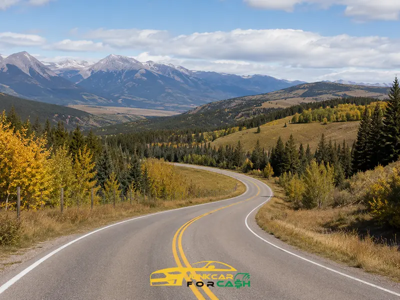 Foothill roads of sundre