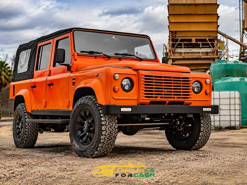 An Orange Car