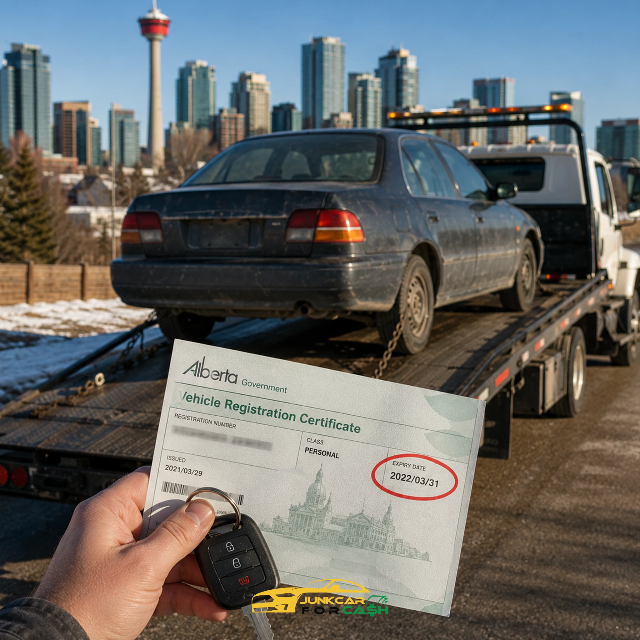 Sell a Car With Expired Registration in Calgary