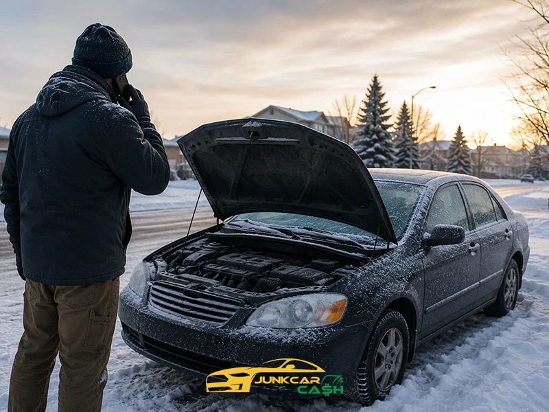 What if My Car Won't Start in the Cold, Can You Still Tow It?