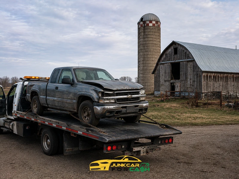 Junk Car For Cash also Pick Up From Farms