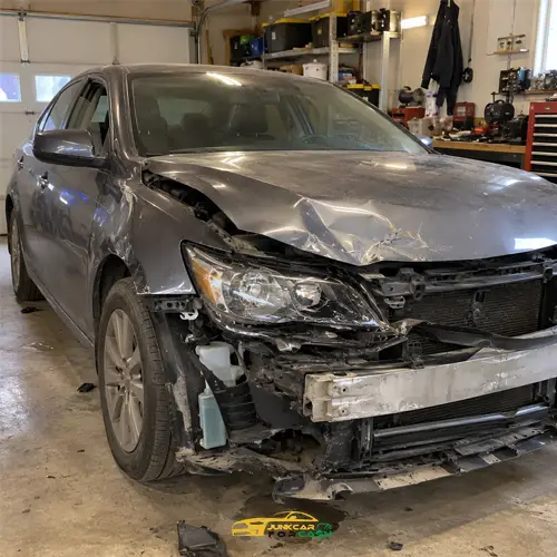 How can I sell a car with accident damage in Calgary