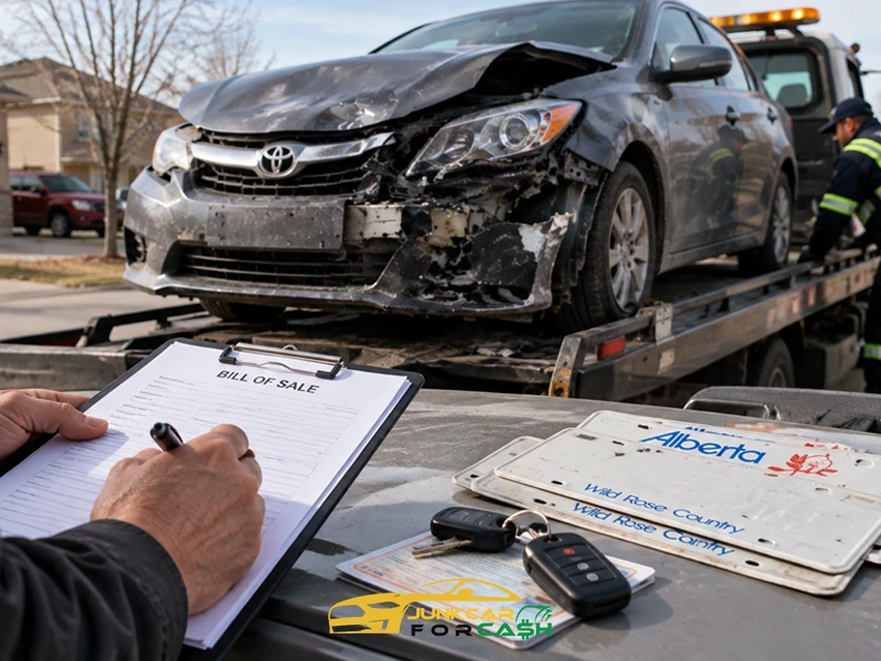 How to sell a car with accident damage in Calgary, step by step