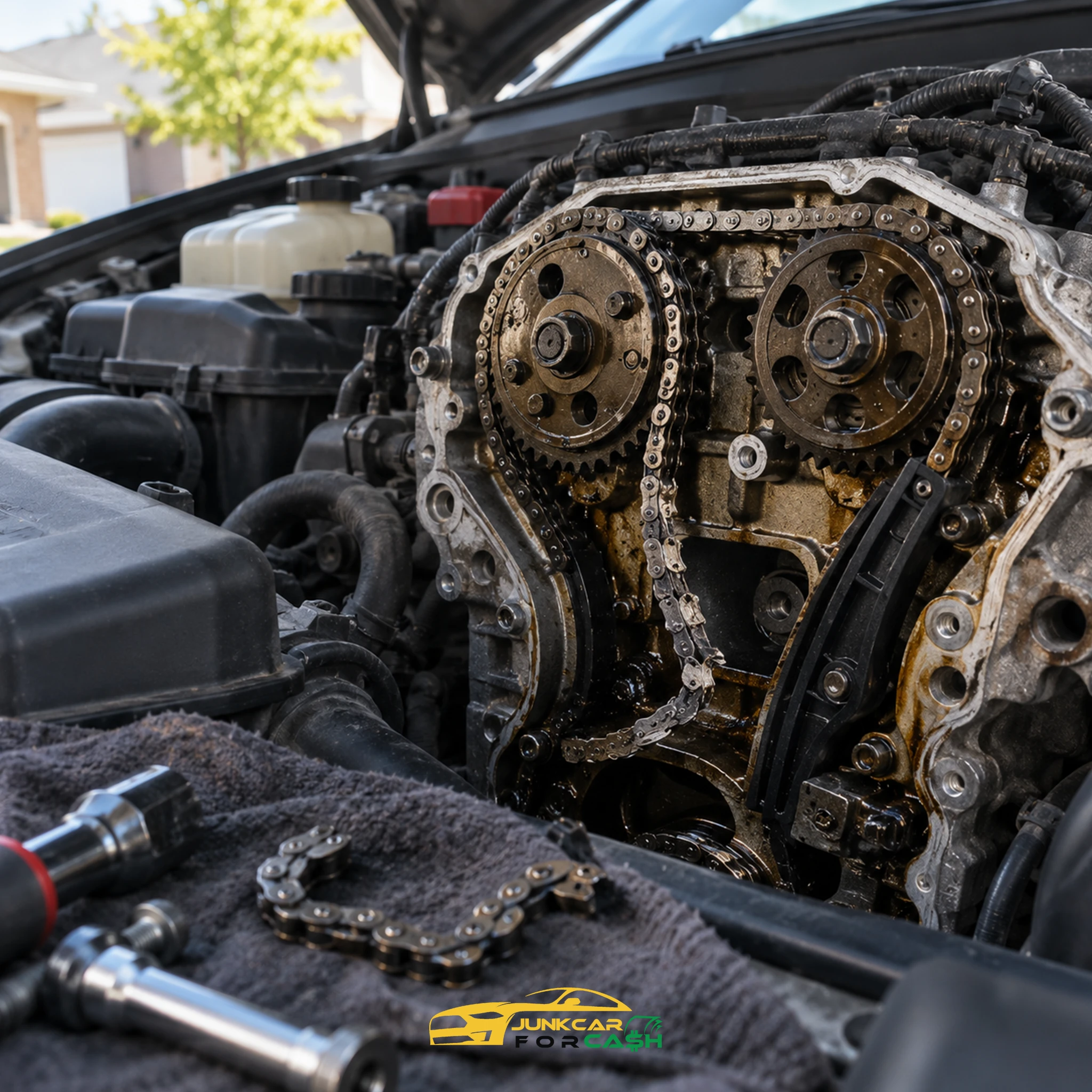 How to Sell a Car With a Broken Timing Chain: What It's Worth
